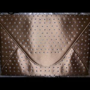 NWT BCBGMAXAZRIA “Harlow” Studded Clutch